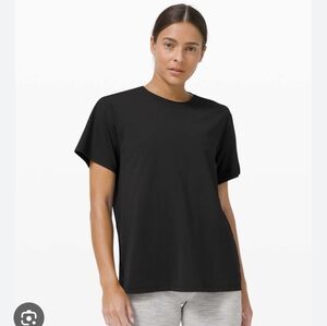Lululemon All Yours Cotton T-Shirt Black 0